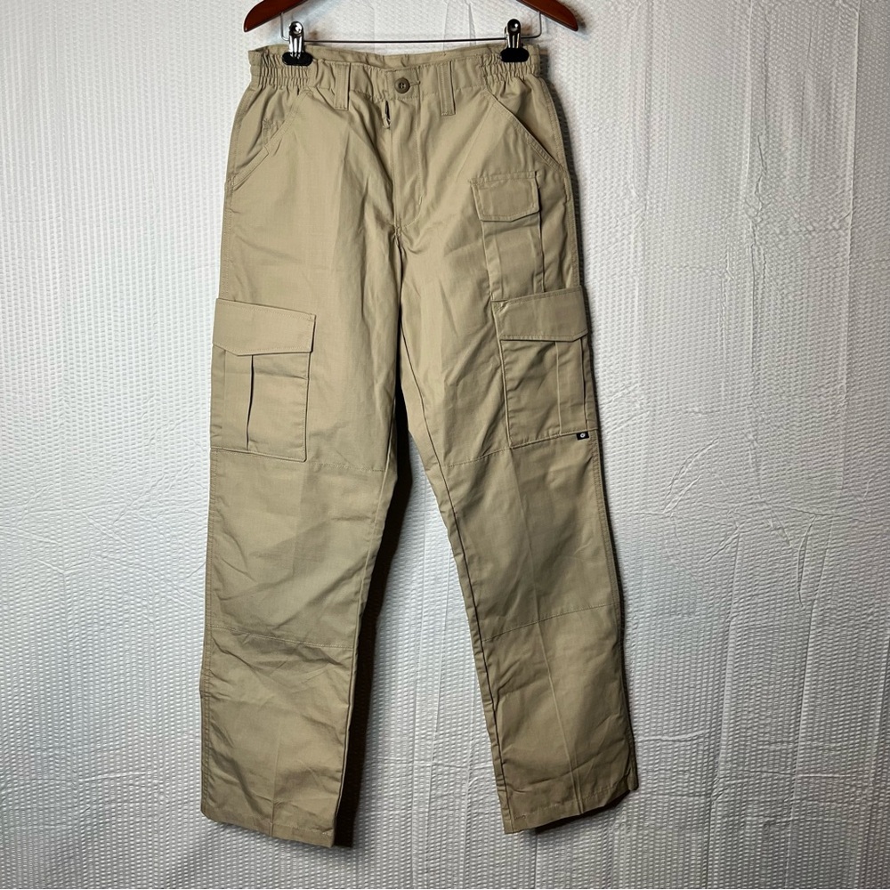 NWOT Genuine Gear Ripstop Cargo Tactical Pants Tan Size W32 L34